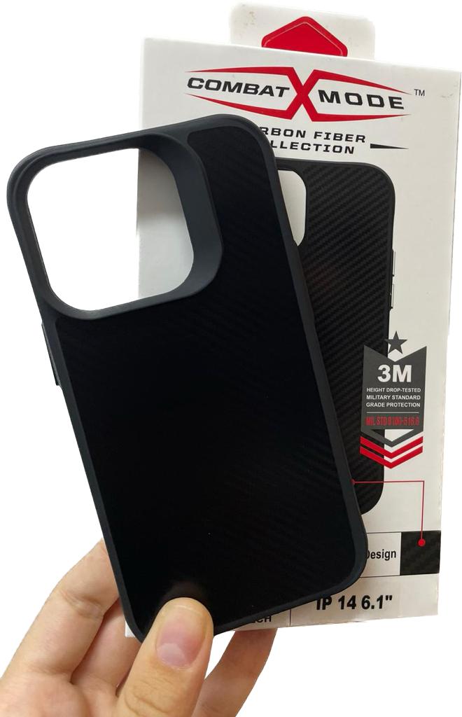 HUSA COMBAT X MODE SERIES CARBON FIBER IPHONE 14 PRO