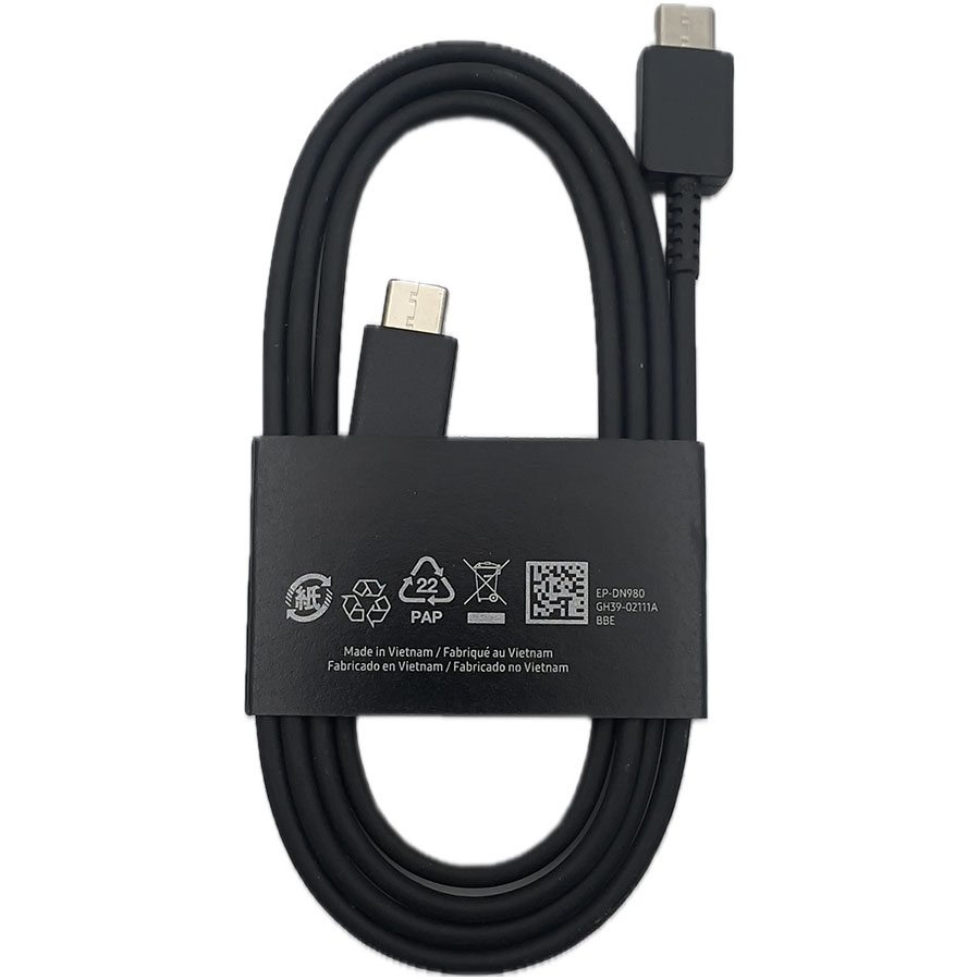 Cablu de date Type C - Type C S24 Negru