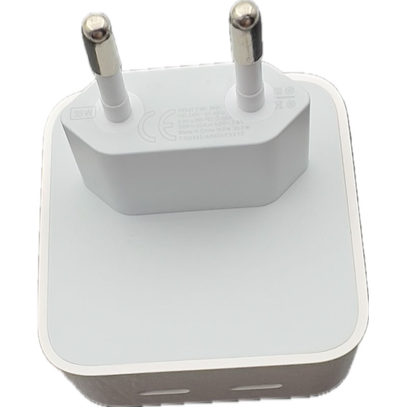 Adaptor retea cu incarcare super rapida 35W cu doua iesiri TYPE-C