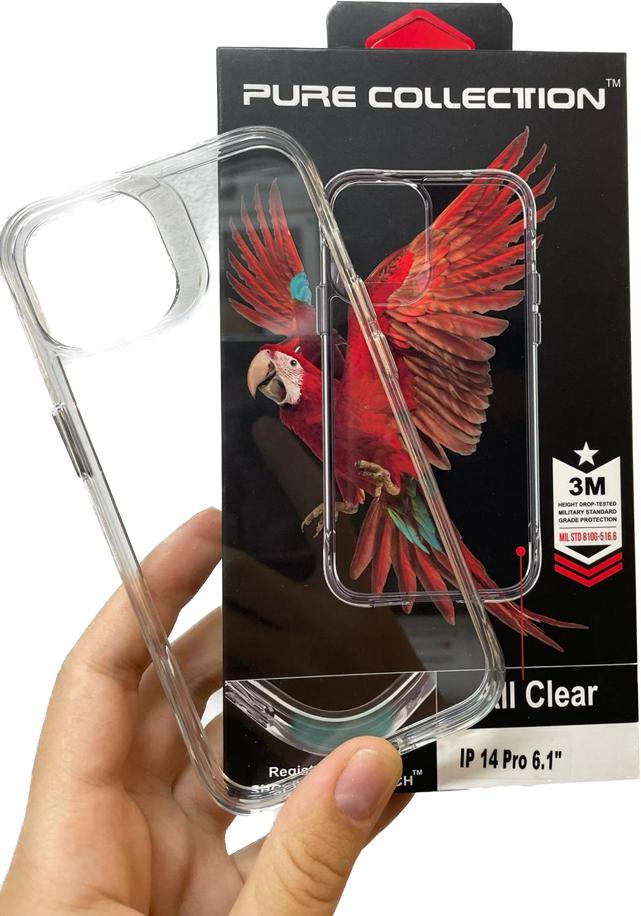 HUSA TRANSPARENTA IPHONE 14 PRO MAX